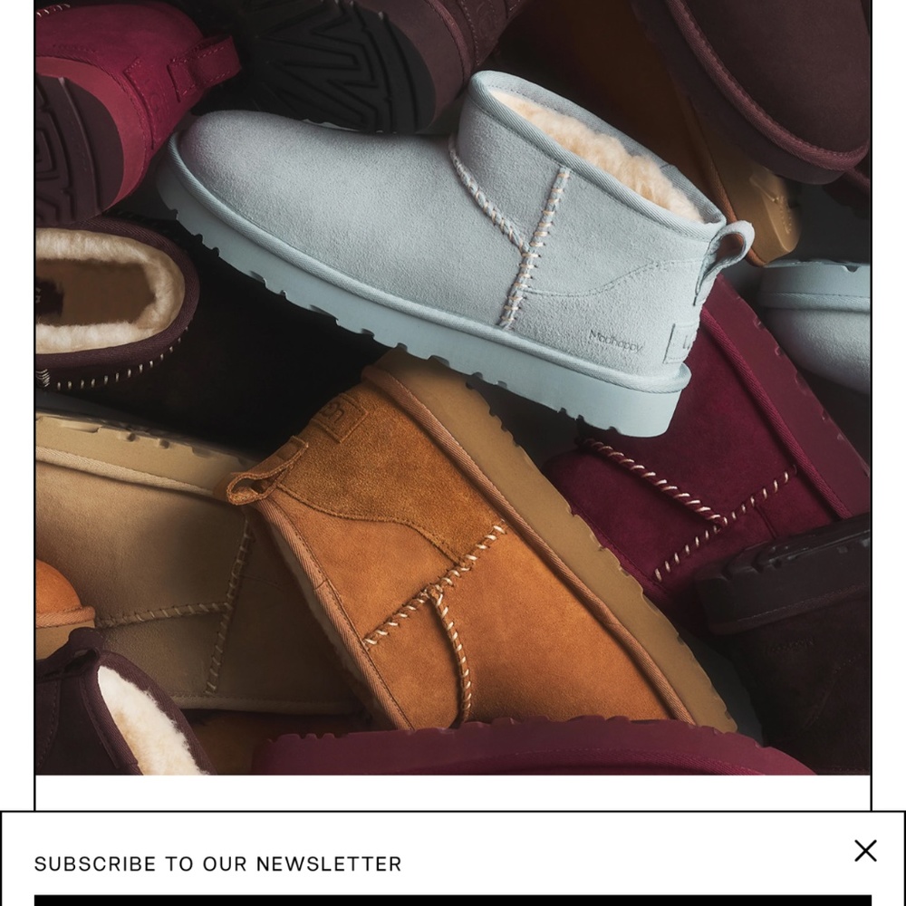 Mad happy uggs chestnut